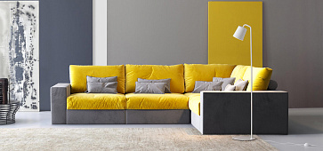 Угловой диван в интерьере гостиной-3, Диван Элизиум